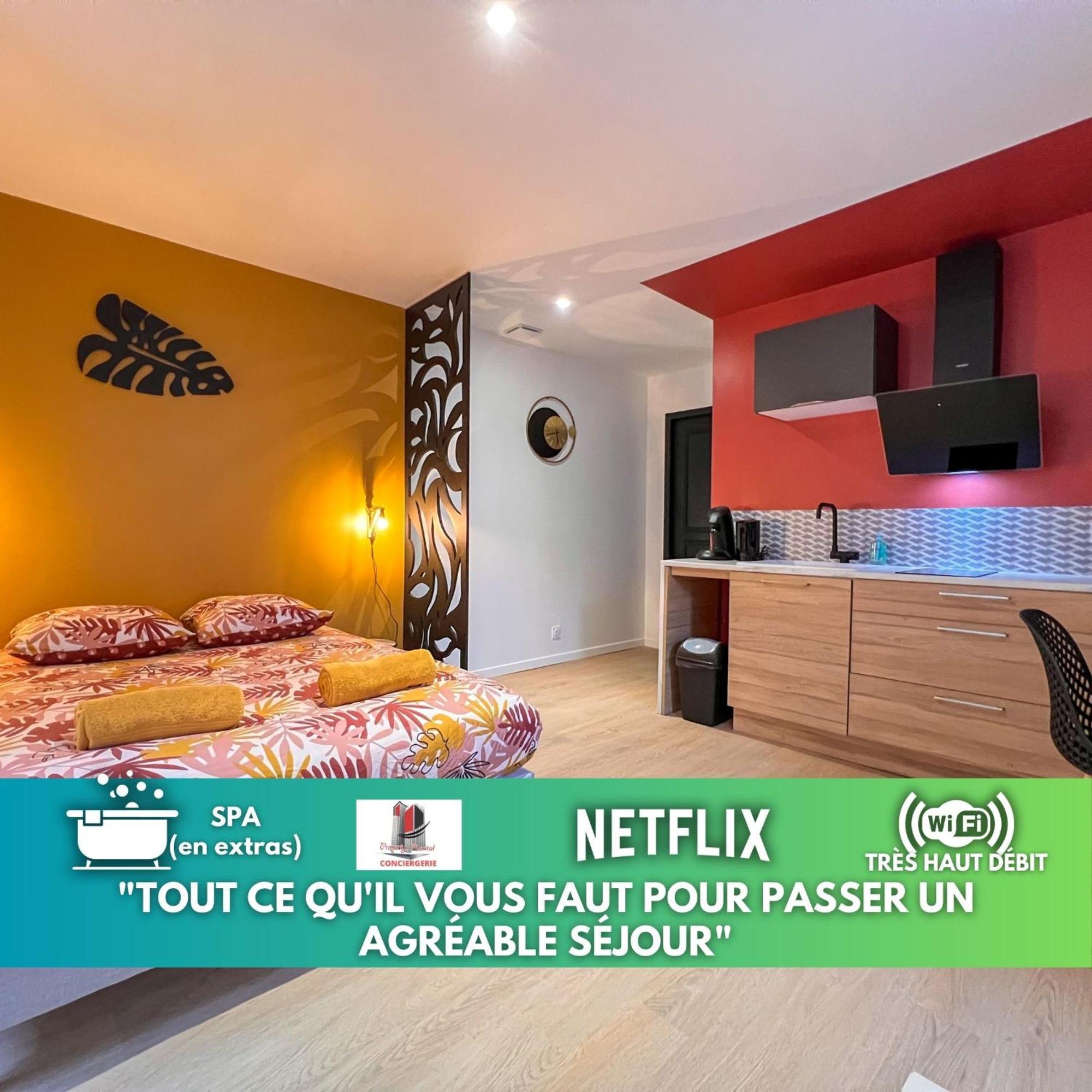 La Feuilleraie N1-Standingappart-Wifi-Proche Ville Fontenay-le-Comte Eksteriør bilde